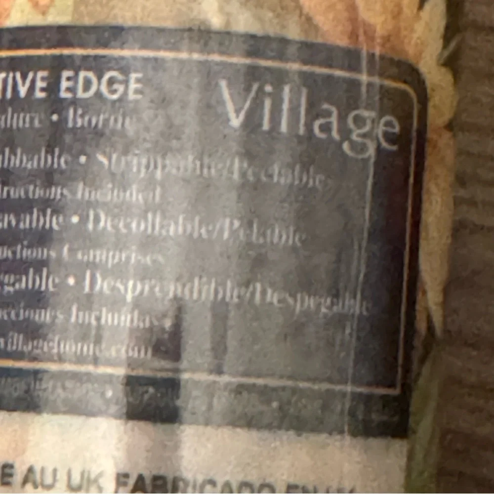 Village Farmhouse Floral‎ Basket Country Kitchen Wallpaper Border Lot Of 3